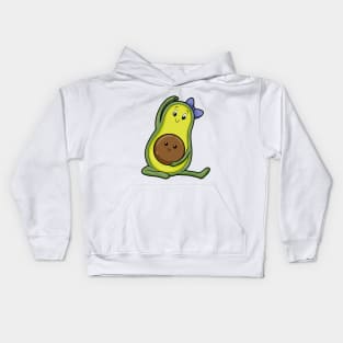 Avocado at Yoga with Baby Kids Hoodie